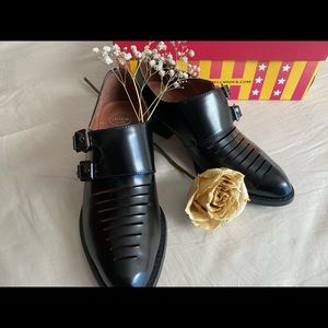 New Jeffrey Campbell Dulles Monk Strap Flats